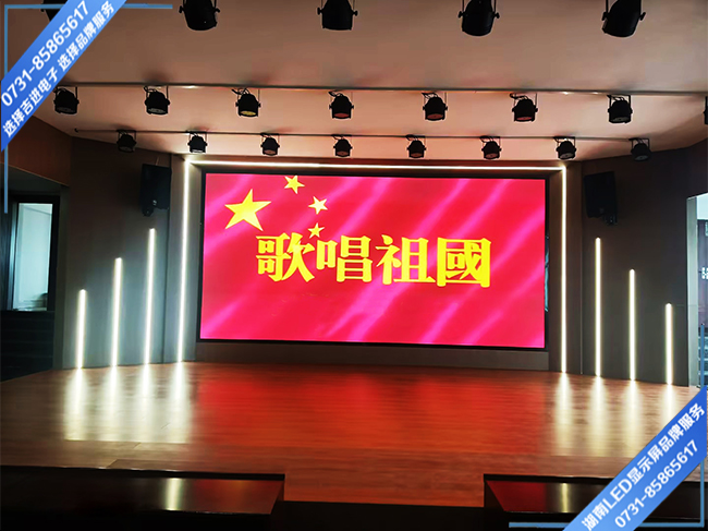 株洲茶陵縣某政企單位政務會議中心LED顯示屏.jpg